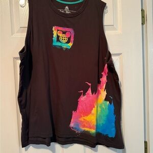 Black Graphic Women's Tank Top